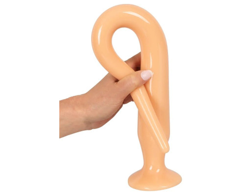 Заказать Набор из 3 телесных удлиненных анальных пробок Super Long Flexible Butt Plug Set