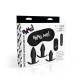 Заказать Набор для анальной стимуляции 28X Backdoor Adventure Remote Control 3 Piece Butt Plug Vibe Kit
