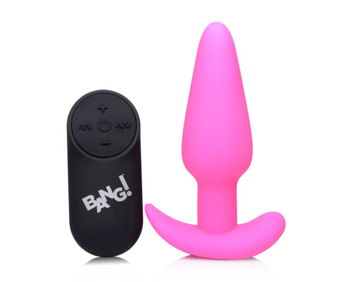 Заказать Розовая анальная вибропробка с пультом ДУ 21X Remote Control Vibrating Silicone Butt Plug - 10,4 см. Заказать Розовая анальная вибропробка с пультом ДУ 21X Remote Control Vibrating Silicone Butt Plug - 10,4 см.