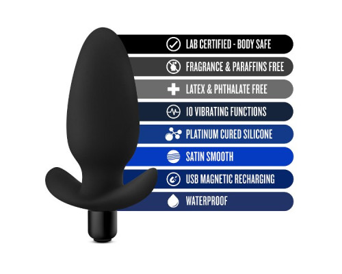 Заказать Черная анальная вибропробка Silicone Saddle Plug - 12,1 см. Заказать Черная анальная вибропробка Silicone Saddle Plug - 12,1 см.