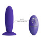 Заказать Фиолетовый анальный вибростимулятор Remote Control Vibrating Plug Youth - 11 см.