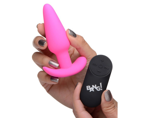 Заказать Розовая анальная вибропробка с пультом ДУ 21X Remote Control Vibrating Silicone Butt Plug - 10,4 см. Заказать Розовая анальная вибропробка с пультом ДУ 21X Remote Control Vibrating Silicone Butt Plug - 10,4 см.