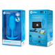 Заказать Голубая вибропробка для ношения B-vibe Snug Plug 3 - 12,4 см.