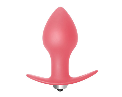 Заказать Розовая анальная вибропробка Bulb Anal Plug - 10 см.