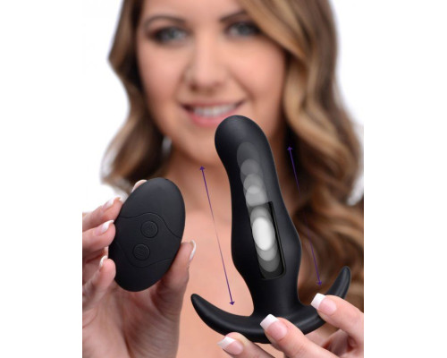Заказать Черная анальная вибропробка Kinetic Thumping 7X Prostate Anal Plug - 13,3 см. Заказать Черная анальная вибропробка Kinetic Thumping 7X Prostate Anal Plug - 13,3 см.