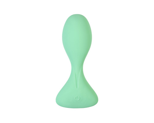 Заказать Зеленая анальная втулка с вибрацией Satisfyer Trendsetter