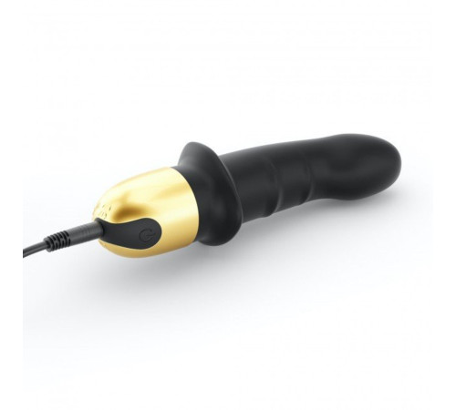 Черный вибратор Mini Lover Black 2.0 - 16,5 см.