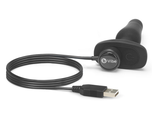 Заказать Анальная вибропробка чёрного цвета NOVICE REMOTE CONTROL PLUG BLACK - 10,2 см.