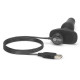 Заказать Анальная вибропробка чёрного цвета NOVICE REMOTE CONTROL PLUG BLACK - 10,2 см.
