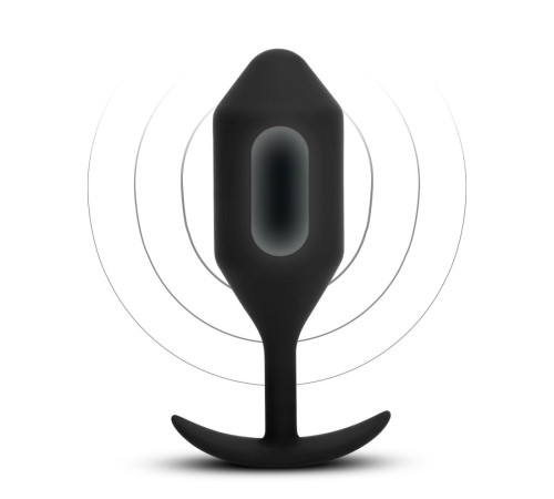 Черная вибропробка для ношения Vibrating Snug Plug 5 - 16,5 см. Черная вибропробка для ношения Vibrating Snug Plug 5 - 16,5 см.