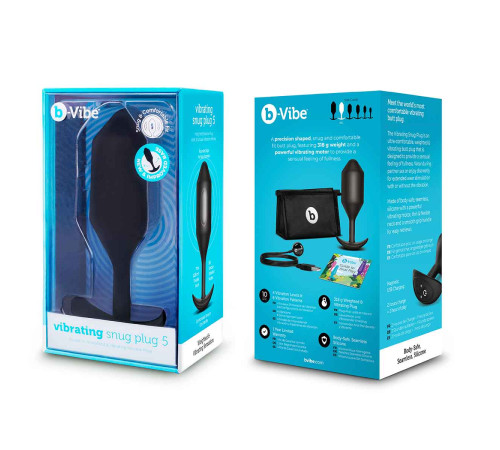 Черная вибропробка для ношения Vibrating Snug Plug 5 - 16,5 см. Черная вибропробка для ношения Vibrating Snug Plug 5 - 16,5 см.