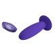 Заказать Фиолетовый анальный вибростимулятор Remote Control Vibrating Plug Youth - 11 см.