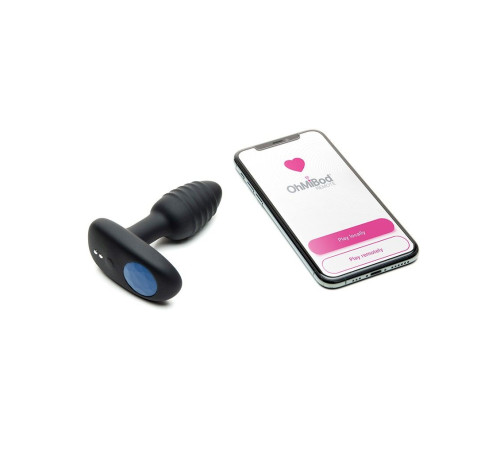 Черный интерактивный вибратор OhMiBod Lumen for Kiiroo с подсветкой - 10,2 см. Черный интерактивный вибратор OhMiBod Lumen for Kiiroo с подсветкой - 10,2 см.