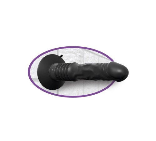Анальный вибростимулятор Vibrating Ass Fucker с поступательными движениями Анальный вибростимулятор Vibrating Ass Fucker с поступательными движениями