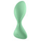 Заказать Зеленая анальная втулка с вибрацией Satisfyer Trendsetter