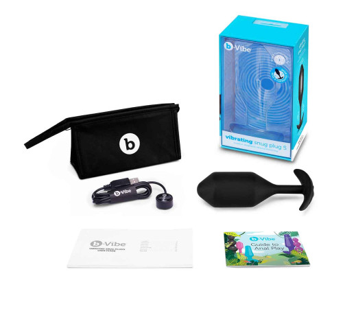 Черная вибропробка для ношения Vibrating Snug Plug 5 - 16,5 см. Черная вибропробка для ношения Vibrating Snug Plug 5 - 16,5 см.