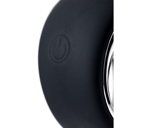 Черный анальный стимулятор Sagitta - 15 см.