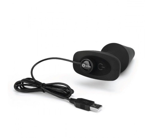 Большая чёрная вибропробка Rimming Plug XL - 16 см. Большая чёрная вибропробка Rimming Plug XL - 16 см.