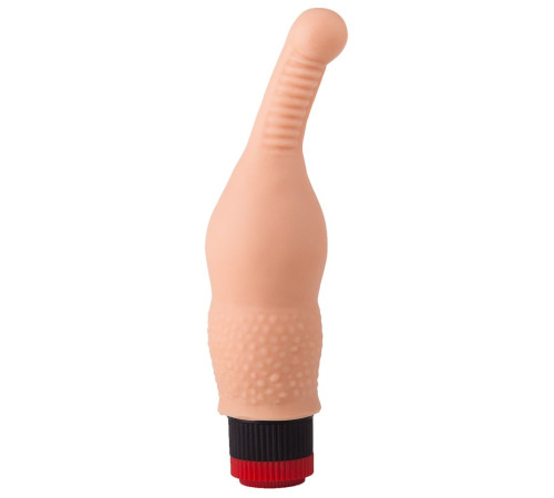 Анальный вибромассажер с тонким кончиком - 21 см.