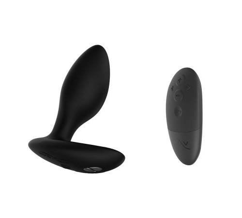 Черная анальная вибровтулка We-Vibe Ditto+