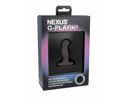 Заказать Черный анальный вибростимулятор Nexus G-Play+ S
