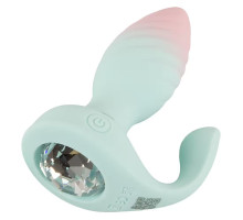 Анальная пробка JUVELA RC Butt Plug с пультом ДУ - 11,5 см.