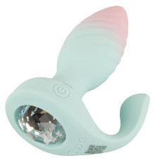 Анальная пробка JUVELA RC Butt Plug с пультом ДУ - 11,5 см.