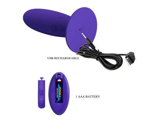 Заказать Фиолетовый анальный вибростимулятор Remote Control Vibrating Plug Youth - 11 см. Заказать Фиолетовый анальный вибростимулятор Remote Control Vibrating Plug Youth - 11 см.