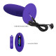 Заказать Фиолетовый анальный вибростимулятор Remote Control Vibrating Plug Youth - 11 см.