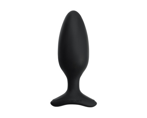 Заказать Черная анальная втулка LOVENSE Hush 2 (M) - 13,5 см.