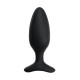 Заказать Черная анальная втулка LOVENSE Hush 2 (M) - 13,5 см.