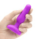 Заказать Анальная вибропробка NOVICE REMOTE CONTROL PLUG FUCHSIA - 10,2 см.