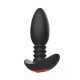 Заказать Черная анальная вибропробка Anal Vibrator с пультом ДУ - 13,5 см.