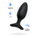 Заказать Черная анальная втулка LOVENSE Hush 2 (M) - 13,5 см.