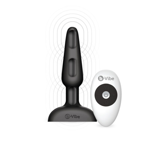 Чёрная анальная вибропробка с 3 источниками вибрации TRIO REMOTE CONTROL PLUG BLACK - 13,5 см. Чёрная анальная вибропробка с 3 источниками вибрации TRIO REMOTE CONTROL PLUG BLACK - 13,5 см.