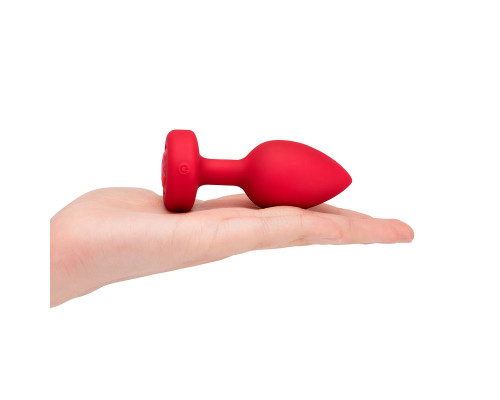 Заказать Красный анальный плаг с кристаллом-сердцем Vibrating Heart Shape Jewel Plug M-L Заказать Красный анальный плаг с кристаллом-сердцем Vibrating Heart Shape Jewel Plug M-L