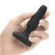Заказать Анальная вибропробка чёрного цвета NOVICE REMOTE CONTROL PLUG BLACK - 10,2 см.