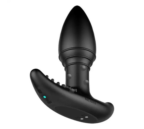 Черная анальная вибропробка Nexus B-Stroker - 13 см.