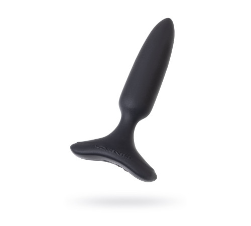 Черная анальная втулка Hush 2 (XS) - 12,1 см.