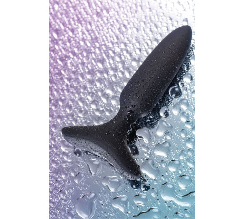 Черная анальная втулка Hush 2 (XS) - 12,1 см.