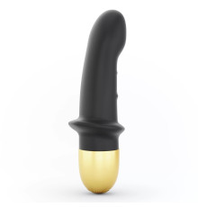 Черный вибратор Mini Lover Black 2.0 - 16,5 см.
