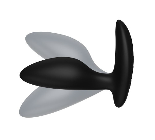 Черная анальная вибровтулка We-Vibe Ditto+