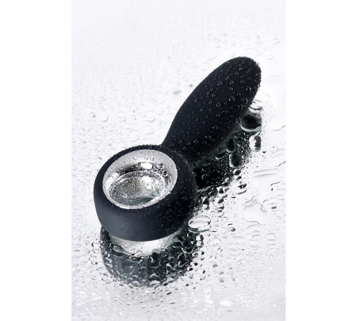 Черный анальный стимулятор Sagitta - 15 см.