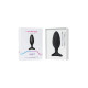 Заказать Черная анальная втулка LOVENSE Hush 2 (M) - 13,5 см.