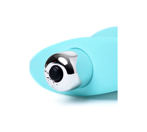 Мятная анальная вибровтулка Bland - 12 см.