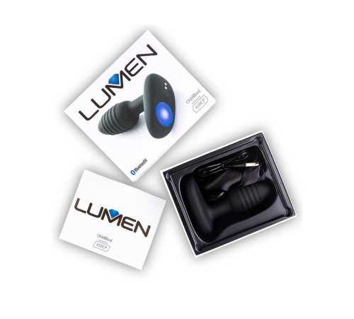 Черный интерактивный вибратор OhMiBod Lumen for Kiiroo с подсветкой - 10,2 см. Черный интерактивный вибратор OhMiBod Lumen for Kiiroo с подсветкой - 10,2 см.