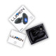 Заказать Черный интерактивный вибратор OhMiBod Lumen for Kiiroo с подсветкой - 10,2 см.