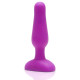 Заказать Анальная вибропробка NOVICE REMOTE CONTROL PLUG FUCHSIA - 10,2 см.