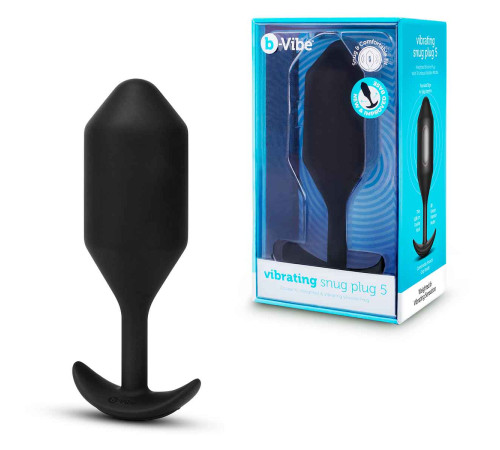 Черная вибропробка для ношения Vibrating Snug Plug 5 - 16,5 см. Черная вибропробка для ношения Vibrating Snug Plug 5 - 16,5 см.