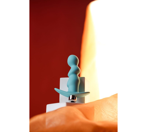 Мятная анальная вибровтулка Bland - 12 см.